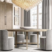 Chiaray Glass Multi-Tier Round Chandelier 61