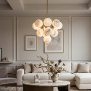 Alabaster Global Pendant Light
