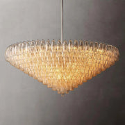 Chiaray Glass Multi-Tier Round Chandelier 61