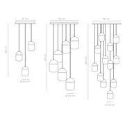 Alabaster Staircases Chandelier Light