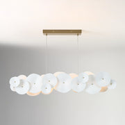 Amara Ceramic Linear Chandelier 50