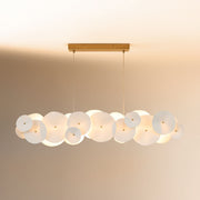 Amara Ceramic Linear Chandelier 50