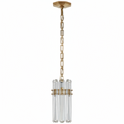 Bonnington Small Pendant in Lacquered Burnished Brass