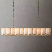 Harlow Calcite Rectangular Chandelier 74