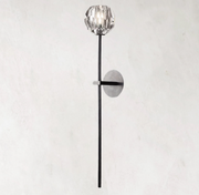 Boule De Clear Crystal Grand Wall Sconce
