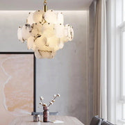 Caelum Alabaster Chandelier Light