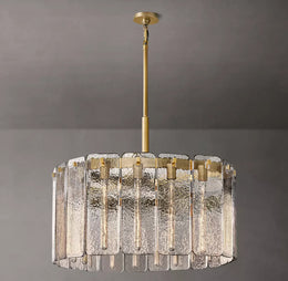 Calamette Mdoern Glass Round Chandelier 36