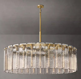 Calamette Mdoern Glass Round Chandelier 48