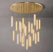 Audubong Modern Alabaster Round Chandelier 56