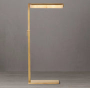 Audubon Modern Alabaster Task Floor Lamp