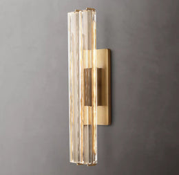 Audubon Modern Crystal Double Sconce 15/19/25