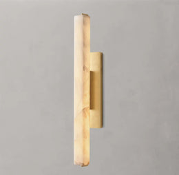 Audubon Alabaster Single Sconce 15