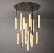 Audubong Modern Alabaster Round Chandelier 40