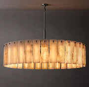 Calamette Modern Alabaster Round Chandelier 60