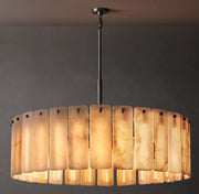 Calamette Modern Alabaster Round Chandelier 48