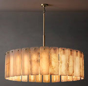 Calamette Modern Alabaster Round Chandelier 48