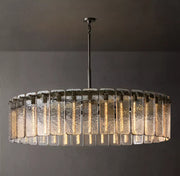 Calamette Modern Glass Round Chandelier 60