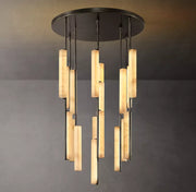 Audubong Modern Alabaster Round Chandelier 40