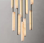 Audubong Modern Alabaster Round Chandelier 24