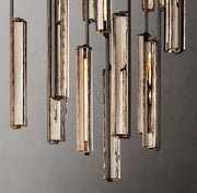 Audubon Modern Crystal Round Chandelier 56