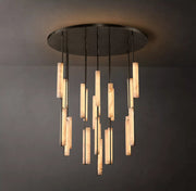 Audubong Modern Alabaster Round Chandelier 56