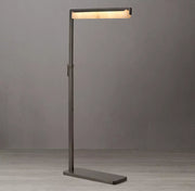 Audubon Modern Alabaster Task Floor Lamp