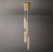 Audubon Modern Crystal Linear Chandelier 54