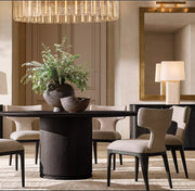 Calamette Modern Glass Round Chandelier 60