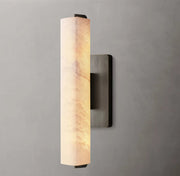 Audubon Alabaster Single Sconce 15