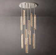 Audubon Modern Crystal Round Chandelier 24