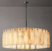 Calamette Modern Alabaster Round Chandelier 48