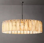 Calamette Modern Alabaster Round Chandelier 60