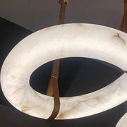Spain Alabaster Oslo Cable Pendant Light Dining Room