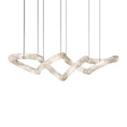 Alabaster Infinity Chandelier