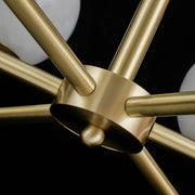 Alabaster Modern Global Dining Chandelier