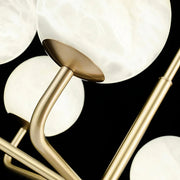 Alabaster Modern Global Dining Chandelier