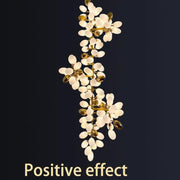 Melano Modern Luxury Linear Glass ball Chandelier Light