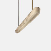 Alabaster Horizon Suspension Lamp by Michel Amar