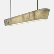 Alabaster Horizon Suspension Lamp by Michel Amar