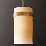 Ravelle Milk Glass Pendant 8