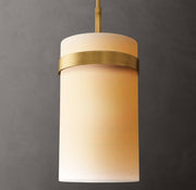 Ravelle Milk Glass Pendant 12