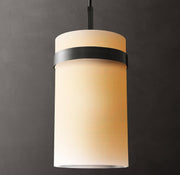 Ravelle Milk Glass Pendant 12