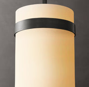 Ravelle Milk Glass Pendant 12