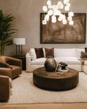 Arica Alabaster Rectangular Modern Dining Room Light Fixtures, Living Room Chandeliers