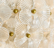 Nicolette Glass Floral Round Chandelier (26