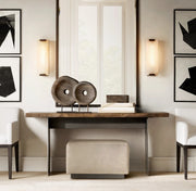 Hand-Carveds Alabaster Sconce H11