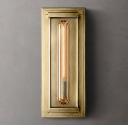 Saviles Grand Rectangular Sconce H20
