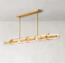 Load image into Gallery viewer, Saviles Linear Chandelier 72&quot;