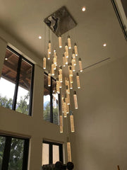 Aria Light Luxury Glacier Bubble Crystsal Chandelier