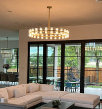 Load image into Gallery viewer, Arcachones Led Round Chandelier 48&quot;
